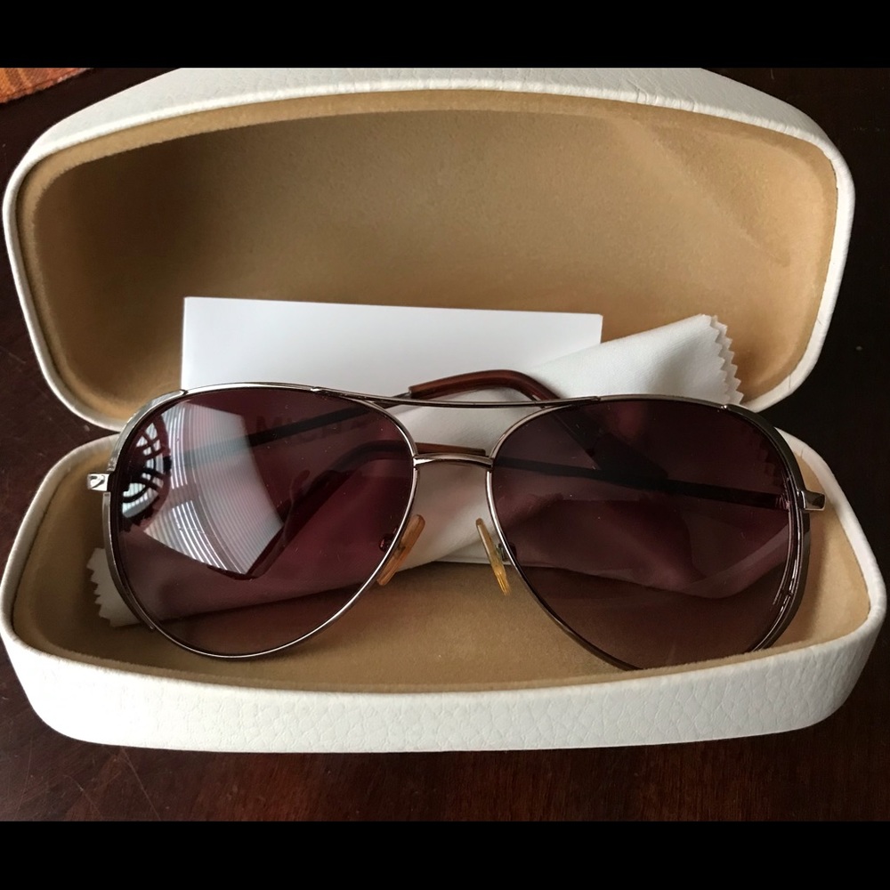 Michael Kors Aviator Women’s Sunglasses and Case